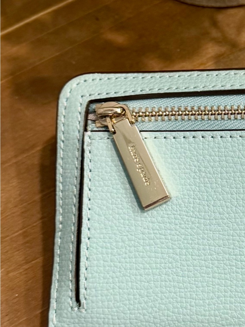 kate spade Pale Blue Daisy Continental Wallet - Picture 5 of 6